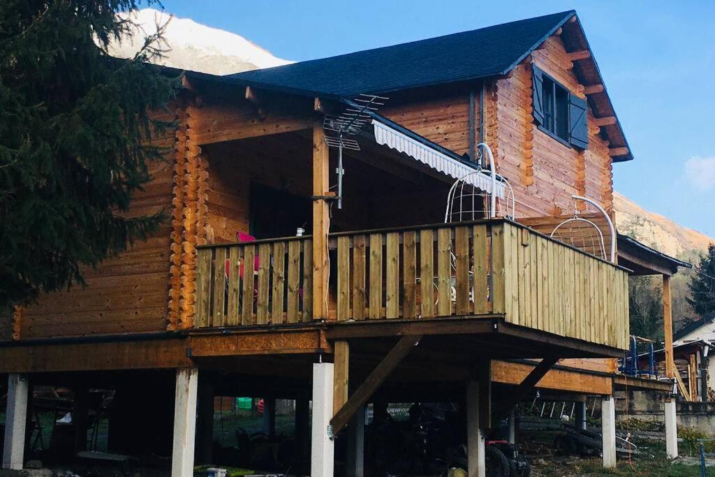 Chalet Bois Laruns Bagian luar foto