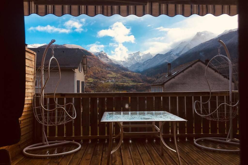 Chalet Bois Laruns Bagian luar foto